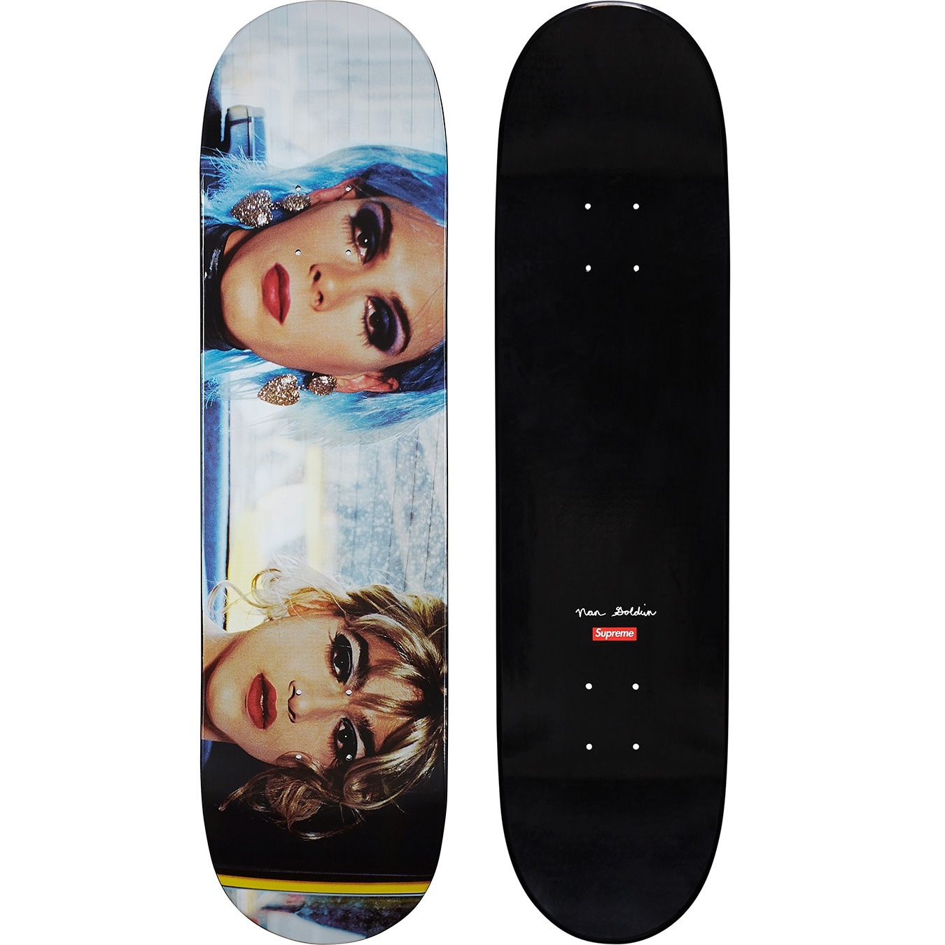 Nan Goldin/Supreme Misty and Jimmy Paulette Skateboard view 2